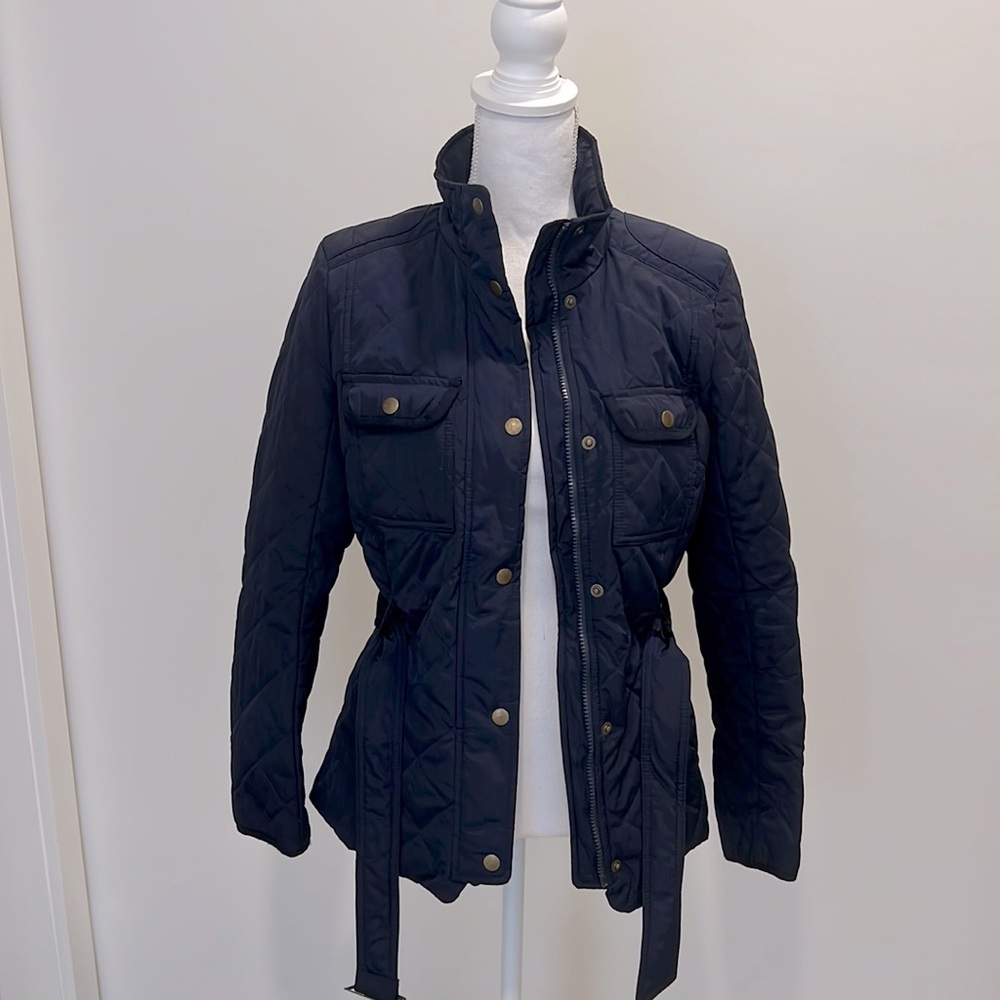 GAP Winter Warm quilted Jacket in Navy Blue- XS